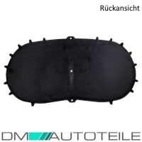 Dämmatte Motorhaube Motorhaubendämmung Motorraumdämmung + Montagekit passt für VW Tiguan 5N ab 2007-2018 OE: 5N0 863 831B