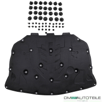 Dämmatte Motorhaube Motorhaubendämmung Motorraumdämmung +Montagekit passt für BMW 5er F10 F11 alle Fzg. OE: 5148 6 989 301
