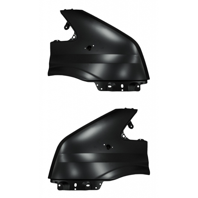 Kotflügel für Ford Transit alle Typen 2006-2014 vorne SET +Blinkerloch