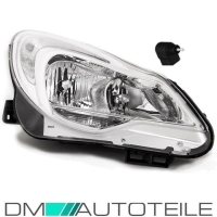 Opel Corsa D Scheinwerfer rechts Klarglas 11-14 Facelift...