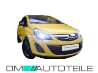 Set Opel Corsa D Scheinwerfer links Klarglas 11-14 Facelift + Tagfahrlicht H7/H1+Birne