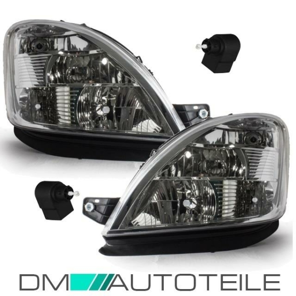 Set Iveco Turbo Daily IV Scheinwerfer Rechts & Links 06-11 +Motor H7/H1/H1 +Nebel