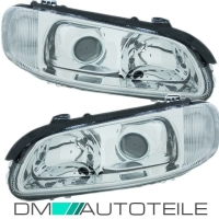 Set Opel Omega B Klarglas Scheinwerfer Bj 94-99 für...
