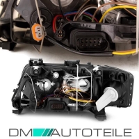 Set Audi A6 C5 Xenon Scheinwerfer LI+RE D2S/H7 Bj 01-04 Facelift Limousine Avant