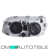 Set Volvo V40 S40 Scheinwerfer Schwarz Bj 00-04 H7/H7 + Blinker Vorne+Birnen