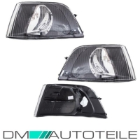 Set Volvo V40 S40 Blinkleuchte Blinker Schwarz Bj 00-04...