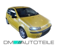 Set Fiat Punto 188 Scheinwerfer Rechts & Links 99-03 Schwarz H1/H1 +  Birnenpaket