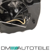 Scheinwerfer SET H7/H15 Tagfahrlicht + LWR Motor passt für VW Golf 6 ab 08-13