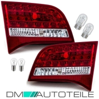 Set Audi A6 4F Avant LED Rückleuchten LI+RE...