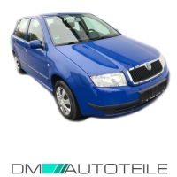 Skoda Fabia Scheinwerfer Links H7/H3 99-07 Chrom