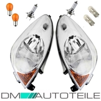 Set Nissan Note E11 Scheinwerfer Rechts & Links H4...