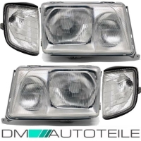 Set Mercedes W124 Scheinwerfer Links Rechts 93-95 H4/H3...