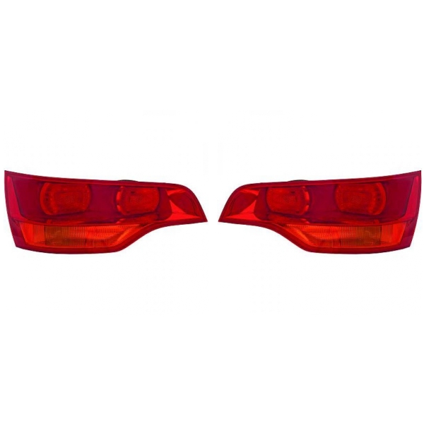 Rückleuchten Heckleuchten Original Marelli Halogen SET passt für Audi Q7 4LB 2006-2009
