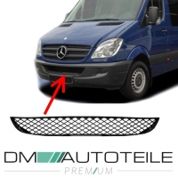 Mercedes Sprinter 906 Gitter Stoßstangengitter vorne Mitte ABS 06-13