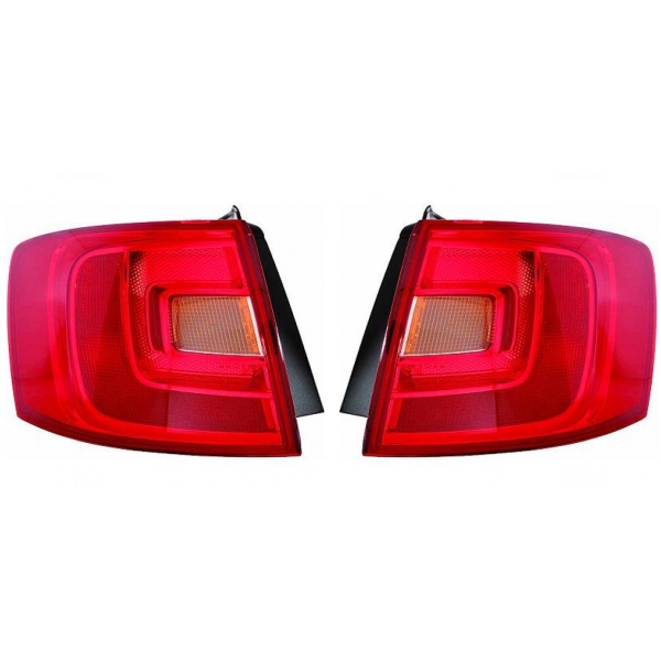 Rückleuchten Heckleuchten Depo / TYC SET passt für VW Jetta IV (AV2) ab Baujahr 2010-2014