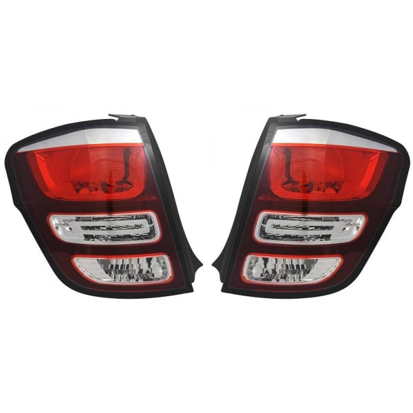 Rückleuchten Heckleuchten Original Depo / TYC SET passt für Citroen C3 II (SC) ab 13-16