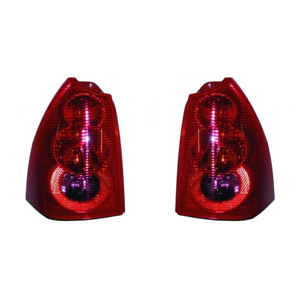 Rückleuchten Heckleuchten Original Depo / TYC SET passt für Peugeot 307 Break (3E) ab 02-05