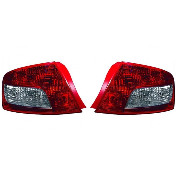 Rückleuchten Heckleuchten Depo / TYC SET passt für Peugeot 407 nur Limousine (6D) ab 08-10
