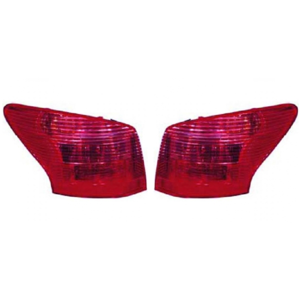 Rückleuchten Heckleuchten OE Depo / TYC SET passt für Peugeot 407 SW nur Kombi 6E ab 04-10
