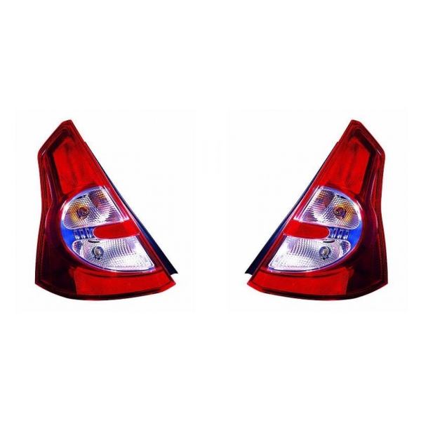 Rückleuchten Heckleuchten Original Depo / TYC SET passt für Dacia Sandero ab 2008-2013