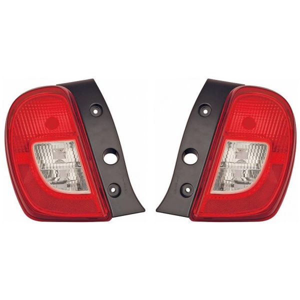 Rückleuchten Heckleuchten Original Depo / TYC SET passt für Nissan Micra IV (K13) ab 13-17
