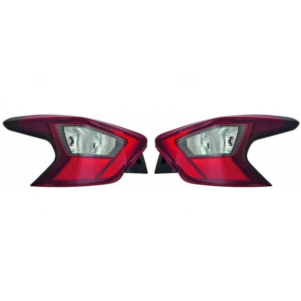 Rückleuchten Heckleuchten Original Depo / TYC SET passt für Nissan Micra V (K14) ab 17