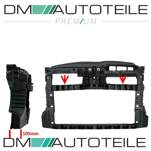 Frontgerüst Frontmaske Frontverkleidung passt für VW Golf 6 nicht 1.4 59KW