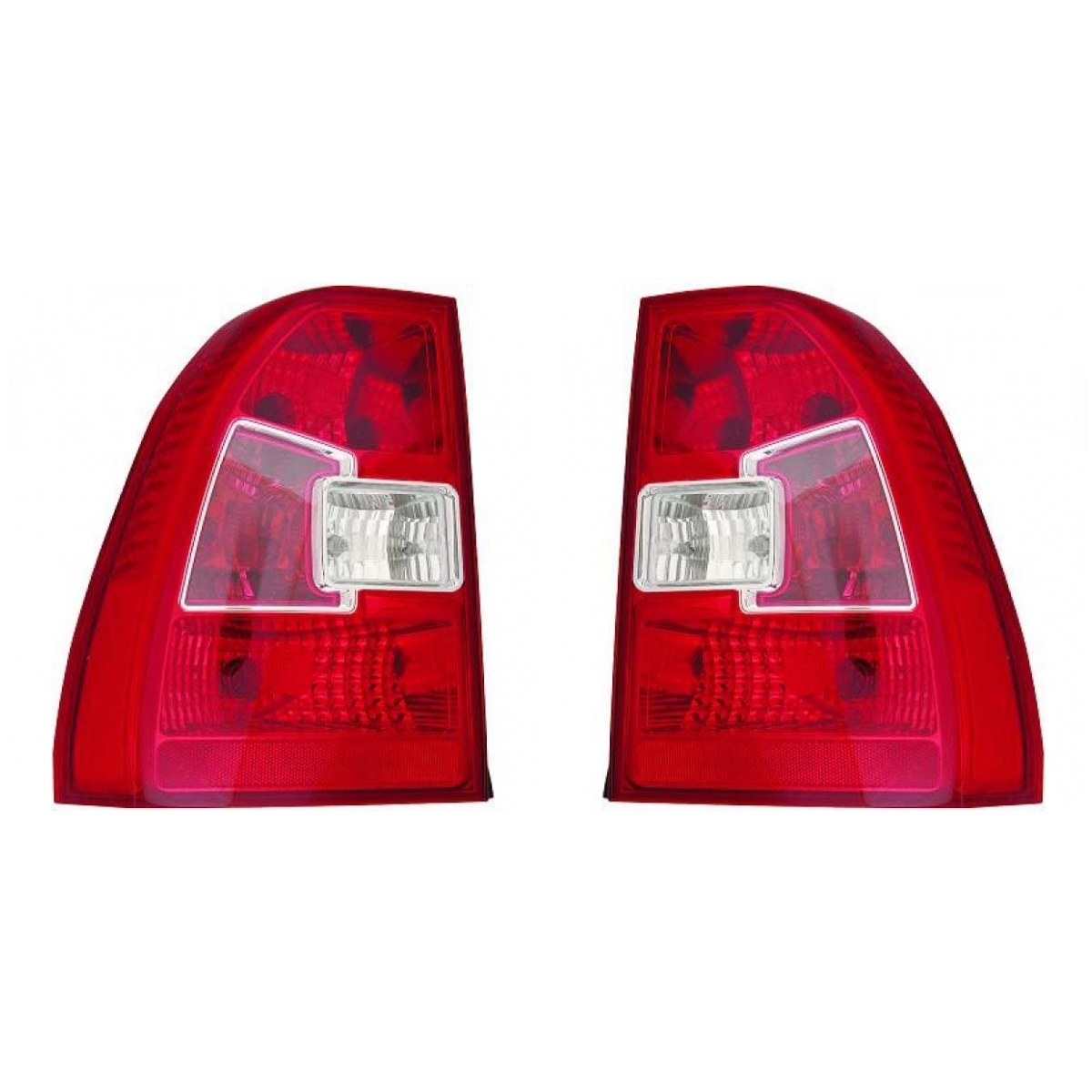 Rückleuchten Heckleuchten Depo / TYC P21/5W SET passt für Kia Sportage II (JE) ab 08-10