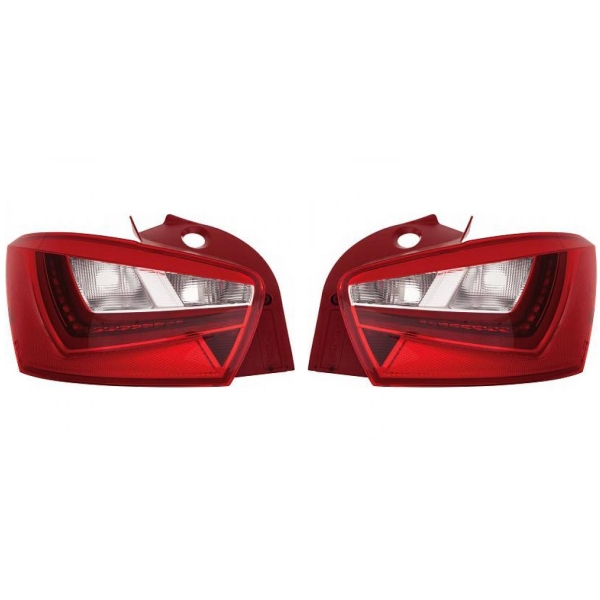 Rückleuchten Heckleuchten OE Marelli LED außen PY21W SET passt für Seat Ibiza IV ab 12-17