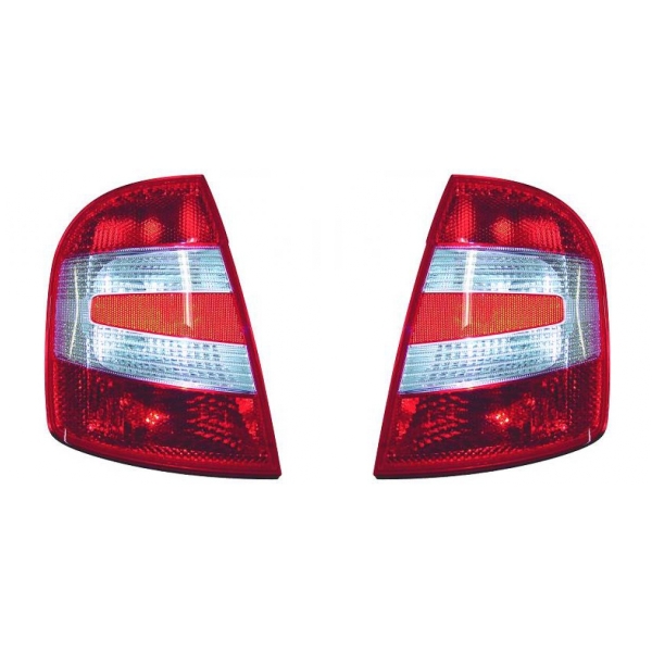 Rückleuchten Heckleuchten Original Depo / TYC SET passt für Skoda Fabia I (6Y2) ab 04-07