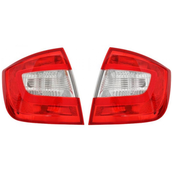 Rückleuchten Heckleuchten Original Depo / TYC SET passt für Skoda RAPID (NH3) ab 12-17