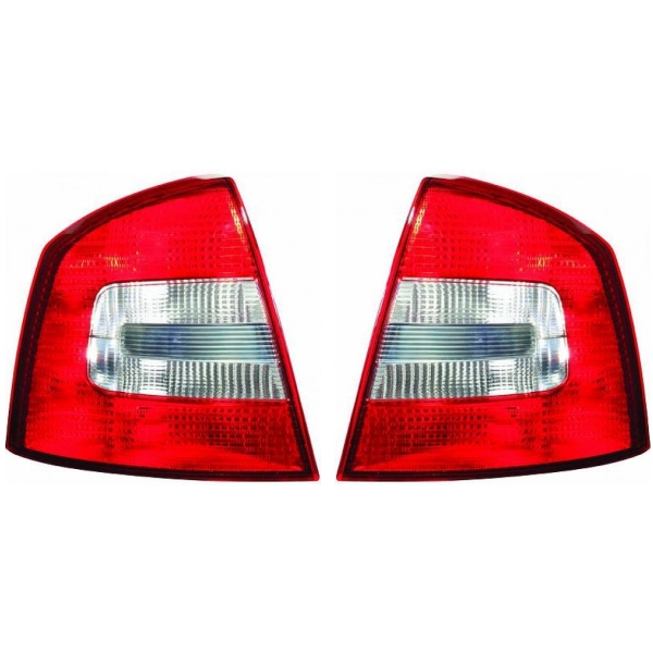 Rückleuchten Heckleuchten Original Depo / TYC SET passt für Skoda Octavia II (1Z3) ab 08-13