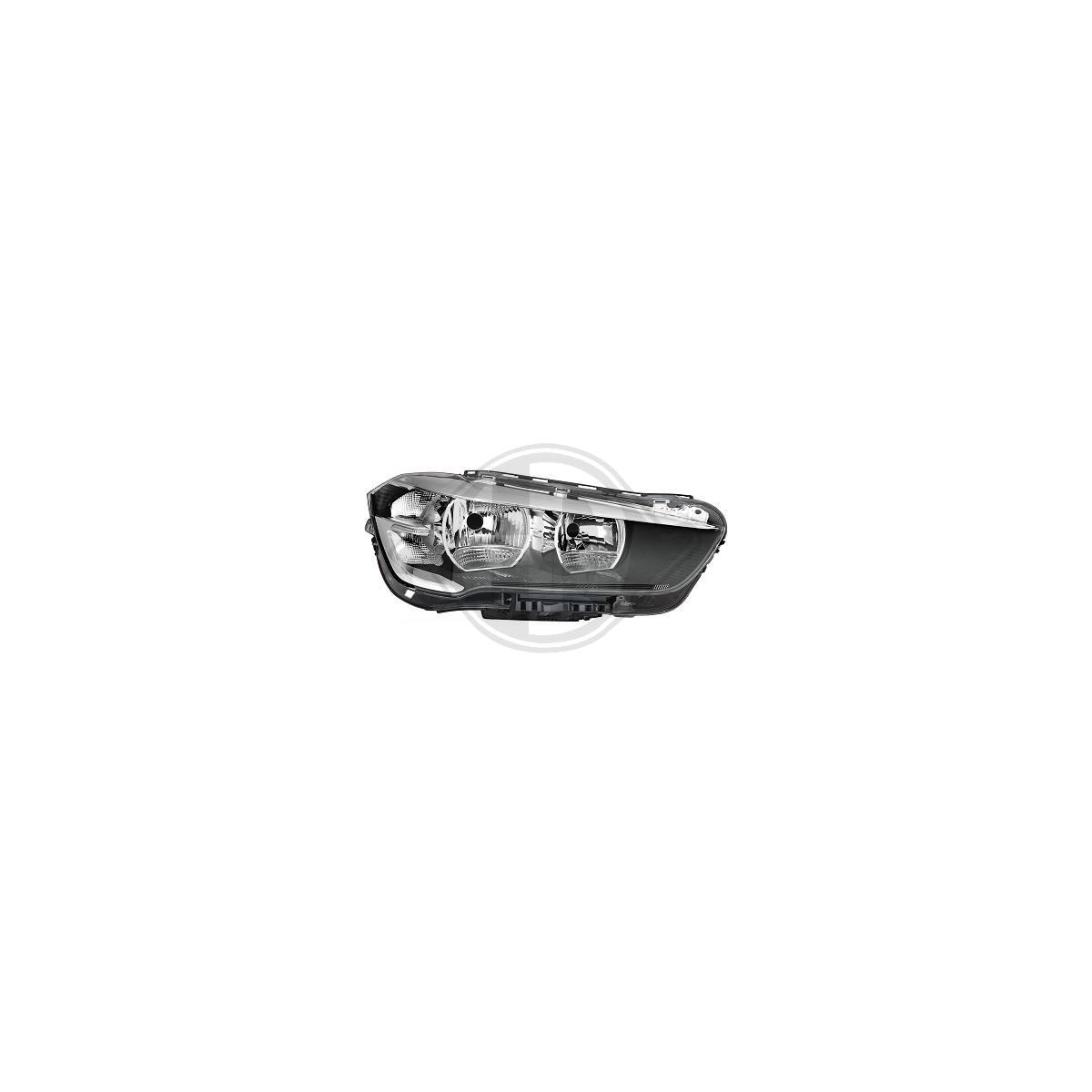 Hauptscheinwerfer Scheinwerfer Frontscheinwerfer rechts H7/H7 LED-Tagfahrlicht mit Motor für BMW X1 F48 ab 2015