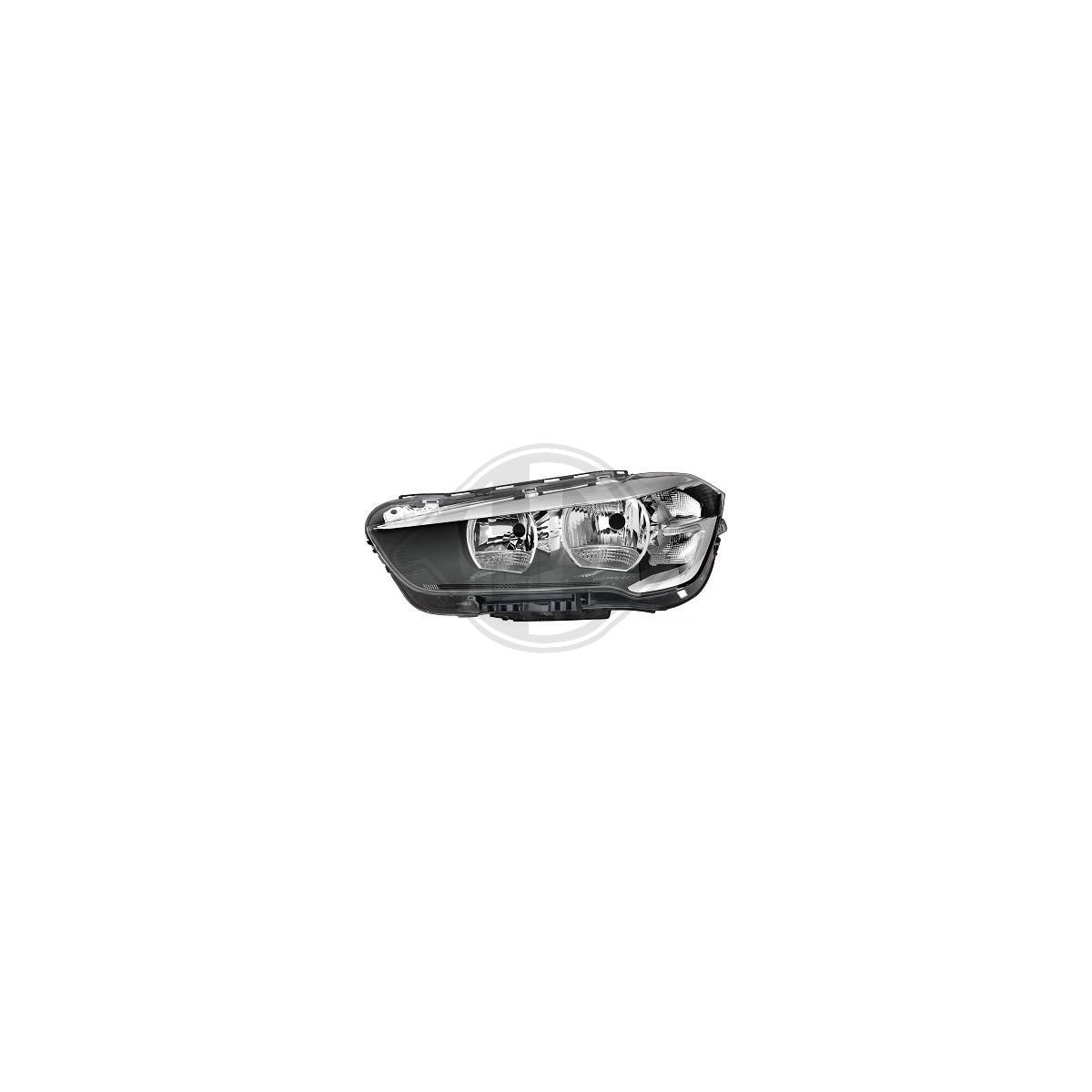 Hauptscheinwerfer Scheinwerfer Frontscheinwerfer links H7/H7 LED-Tagfahrlicht mit Motor für BMW X1 F48 ab 2015