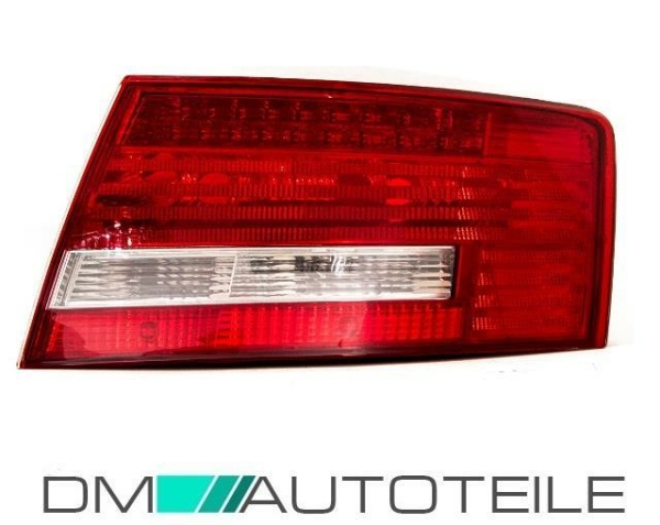 Audi A6 4F Limousine LED Rückleuchte rechts Rot/Weiß Bj 04-08 OEM Design