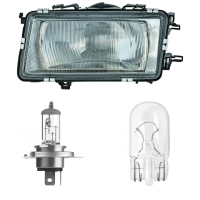 Scheinwerfer Halogen H4 links passend für Audi 80 B3...