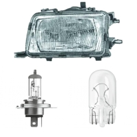 Scheinwerfer Halogen H4 rechts passend für Audi 80...