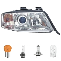 Xenon Scheinwerfer D2S/H7 rechts passt für Audi A6...