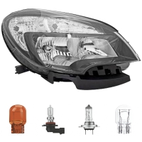 Scheinwerfer mit Moto schwarz H7/HB3 W21/5W rechts passt...