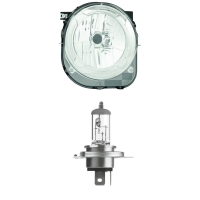 Scheinwerfer mit Motor H4 links passt für Jeep...