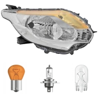 Scheinwerfer chrom H4 rechts passt für Mitsubishi...