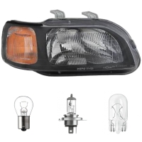 Scheinwerfer schwarz Depo rechts passt für Honda...