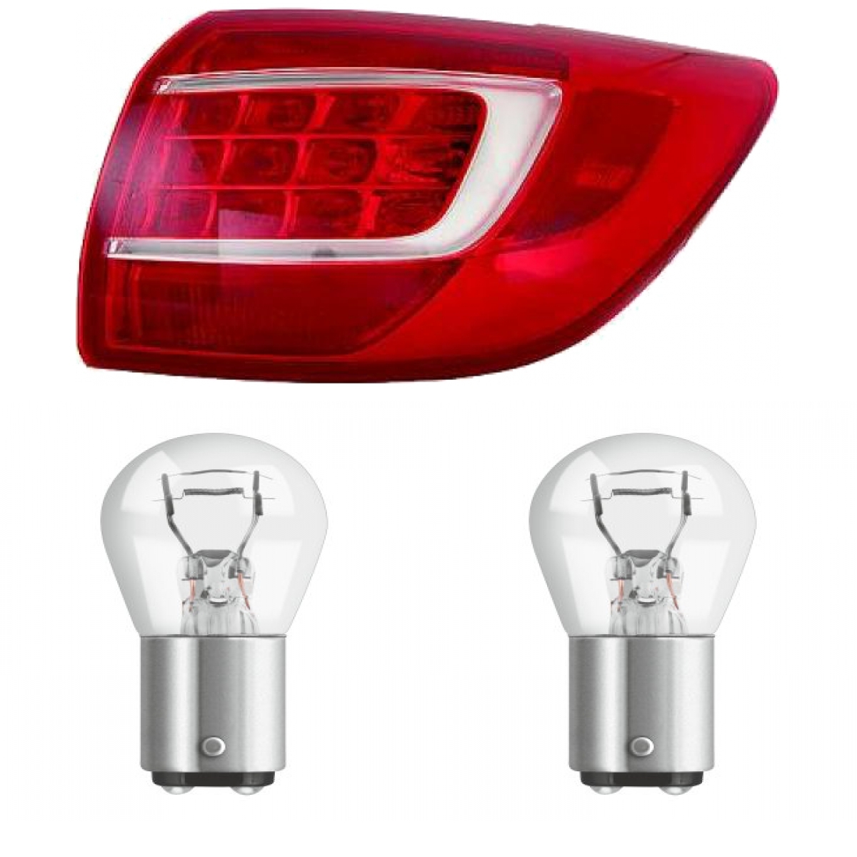 Original Depo / TYC Rückleuchte rechts passt für Kia Sportage (SL) ab  10-14 inklusive Leuchtmittel/Birnen