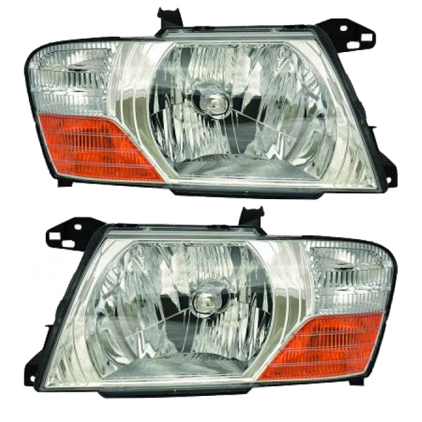 Hauptscheinwerfer rechts H4 passt für Mitsubishi Pajero III Canvas Top 03-06