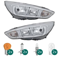 Scheinwerfer links H7 Depo in chrom passt für Ford...
