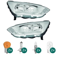 Scheinwerfer Depo H7/H1 links passt für Ford C-MAX...