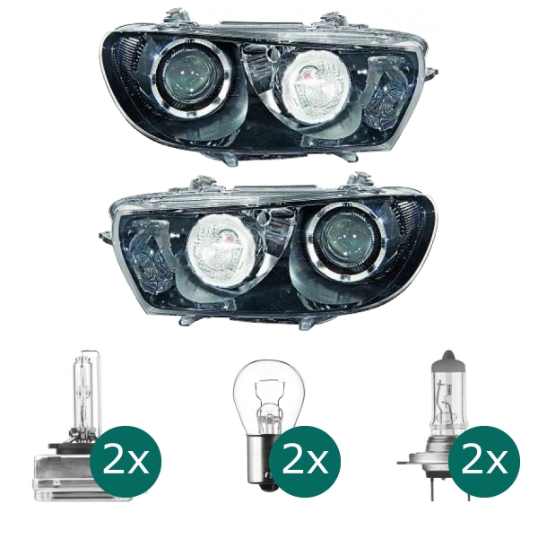 Bi-Xenon Scheinwerfer Depo mit KVL D1S links passt für VW Scirocco 138 ab 08-14 inklusive Leuchtmittel/Birnen