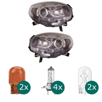 Scheinwerfer links +Motor H7/H7 passt für Renault...