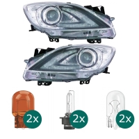 Xenon Scheinwerfer D2S Depo links passt für Mazda 3...