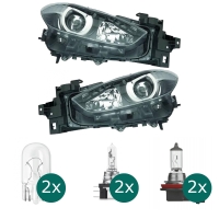 Scheinwerfer Depo H11/H15 links passt für Mazda 3...